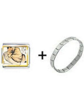 Bracelet Italian Charm Stealing the Wine Vat